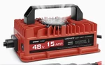 15 Amp 48 Volt Golf Cart Battery Charger Club 3-PIN Round Plug For Lead Acid. Fixed Price $75.00.