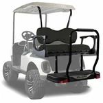 Madjax Genesis 250 Flip Rear Seat Kit E-z-go Rxv Golf Cart Deluxe Black. Fixed Price $818.95.
