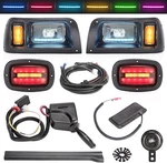12-48V Legal Street Golf Cart Led Headlight Tail Kit For Club Ds. Fixed Price $161.99.