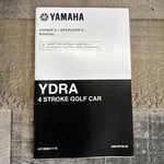 Yamaha Golf Car Owners Operators Manual 4 Stroke Ydra 2011. Fixed Price $9.99.