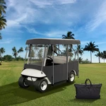 Vevor 4 Passenger Golf Cart Cover Driving Enclosure Waterproof Person Roll-up. Fixed Price $90.00.