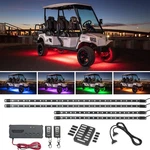 Ledglow 4PC Million Color Electric 6-SEAT Limo Golf Cart Underglow Light Kit. Fixed Price $154.99.