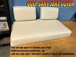 Replacement Golf Cart Seat Cover. Fit Ez-go 1979-93 Marathon Easy Ezgo J31A. Fixed Price $79.95.