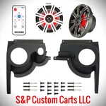 Ezgo Txt Pods + Kicker 6.5" Led Marine Speakers Remote... Golf Cart. Fixed Price $299.99.