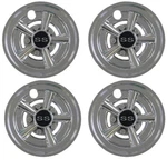 8" Golf Cart Wheel Cover Ss Chrome Hubcaps - Ezgo, Club And Yamaha. Fixed Price $65.95.