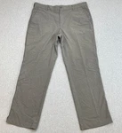 Nike Golf Pants Mens 35 X 30 Brown Performance Stretch Dri-fit Chino Flat Front. Fixed Price $24.00.