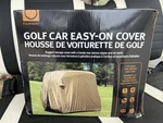Classic Fairway Golf Cart Easy-on-cover Sand Person 72402. Fixed Price $35.00.