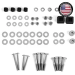 Complete Stainless Steel Screw And Bushing Kit For Ezgo Golf Carts 1994-2013. Fixed Price $51.29.