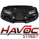 Madjax Havoc Series Street Front Cowl Kit Yamaha G29 Drive Golf Cart Black. Fixed Price $1067.95.