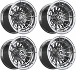 Gtw Boost Inch Chrome 12X7 Aluminum Golf Cart Wheel 3:4 Offset. Fixed Price $394.95.