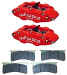 Wilwood Narrow Superlite 6R Brake Calipers & PADS,1.25",RALLY Car,road Race,red. Fixed Price $932.00.
