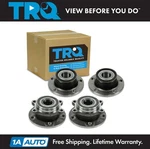 Trq Wheel Bearing & Hub Assembly Set Fits 2008-2018 Audi 2005-2022 Volkswagen. Fixed Price $184.95.