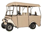 Classic Accessories Fairway Deluxe 4-SIDED 4-PERSON Golf Cart Enclosure Sand. Fixed Price $164.38.