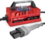 Tramroot 48V/15A/800W Smart Battery Charger For Yamaha G19-G22 Golf Carts. Fixed Price $91.07.