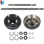 Golf Cart 24 Spline Rear Axle And Brake Hub Drum Assembly Kit For Ezgo 1982-UP. Fixed Price $133.76.