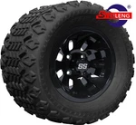 Golf Cart 10" Black Revolver Wheels / Rims And 20" All Terrain Tires (set Of 4). Fixed Price $489.00.