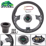 Carbon Fiber Golf Steering Wheel & Black Hub Adapter For Ezgo Txt Rxv. Fixed Price $49.85.