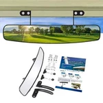 Betooll 16.5 Wide Rear View Convex Golf Cart Mirror For Ez Go, Club Car, Yamaha. Fixed Price $30.72.