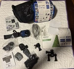 Vivitar Go 12 Megapixel High Def Camera/software Helmet/bike/car Mount New. Fixed Price $32.99.