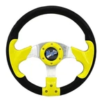 Madjax 13" Yellow Razor Golf Cart Steering Wheel 06-008. Fixed Price $86.32.