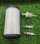 Ezgo ST350 1996-UP With Kawasaki Engine Tune-up Kit Air Fuel Filter Spark Plugs. Fixed Price $18.99.