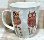 Owls Sviv Savoir Vivre London New Bone China 16 Oz Coffee Cup Mug Tea. Fixed Price $18.00.