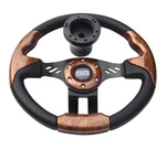 Club Car Woodgrain Steering Wheel Premium Quality W/ Hub Adapter For Ds Golf. Fixed Price $69.95.