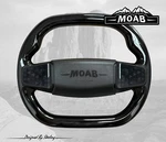 Moab Black Steering Wheel/adaptor For Club Precedent/tempo/onward Golf Cart. Fixed Price $129.00.
