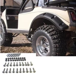 Club Ds Golf Cart Fender Flares Front And Rear W/ Stainless Steel Hardware. Fixed Price $62.95.