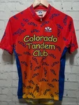 Men's Club Raglan Cyclist Voler Jersey Size Large Lg Colorado Tandem B10. Fixed Price $9.50.