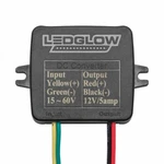 New! Ledglow Golf Cart Voltage Converter Reducer 48-36V To 12V 5AMP For Kits. Fixed Price $24.99.