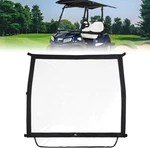 Kemimoto Foldable Golf Cart Windshield Compatible With Club Ds, Black. Fixed Price $40.17.