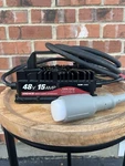 Yileide 15 Amp Golf Cart Charger For 48 Volt Ezgo & Txt With 3-PIN Delta-q Plug. Fixed Price $70.00.