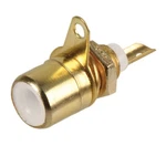 Pro Signal - Gold Plated Phono Socket, White. Fixed Price $30.95.