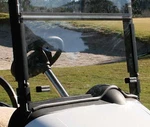 Clear Folding Windshield With Rubber Trim E-z-go Rxv 2008-UP Golf Cart. Fixed Price $194.71.