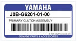 Yamaha Oem Part J0B-G6201-01-00 Primary Clutch Assy. Fixed Price $289.99.