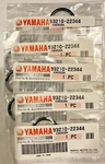 5 Pieces New Yamaha O-rings 93210-22344-00 XS360 EF1200 EF1800 YS624 YT3600M. Fixed Price $20.00.