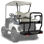 Madjax Genesis 300 Rear Flip Seat Kit Dlxe Oyster Cushion E-z-go Rxv Golf Cart. Fixed Price $840.95.