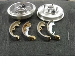 Ford Fiesta 2002-08 Fusion Rear Brake Drums With Bearing Fitted Lh Rh. Fixed Price $146.45.