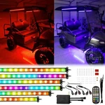 6X Led Underglow Underbody Neon Light Strip Chasing 12V-80V For Icon Ev I40L. Fixed Price $75.15.
