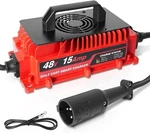 Autobaba 48 Volts 15 Amp Golf Cart Battery Smart Charger Round 3-PIN Style Plug. Fixed Price $45.00.