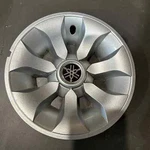 New Yamaha Golf Cart Hubcap / Wheel Cover For 8" Tire Silver Single. Fixed Price $10.00.