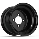 Gtw Inch Steel Golf Cart Wheel 3:4 Offset Black 4X101.6MM Bolt Pattern. Fixed Price $44.99.