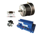 Motor-controller Combo Alltrax SR48300 & Motenergy ME0909 24, 36 Vdc Kit. Fixed Price $1104.00.