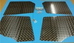 2017 Up 570 Full Size Polaris Ranger Diamond Plate Aluminum Floor Board Crew. Fixed Price $139.00.