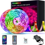 Tenmiro 65.6FT Led Lights, Ultra Long Rgb Color Changing Strips. Fixed Price $16.94.