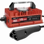 Epowrey 48V/15A/800W Smart Battery Charger For Club Ds/precedent Golf Cart. Fixed Price $48.28.