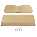 For Club Ds 2000.5-UP Golf Cart Front Seat Cushions & Backrest Assembly Tan. Fixed Price $124.43.