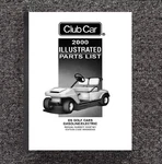 2000 Electric Golf Cart Owners Maint Manual & Parts Club Ds 36 48 Volts 99A0. Fixed Price $25.97.
