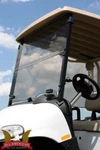 Ezgo Rxv Golf Cart All American Folding Flip Windshield - Tinted/clear. Fixed Price $160.95.